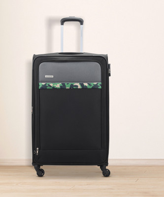 ARISTOCRAT Commander 4W Strolly (E) 79 Black Expandable  Check-in Suitcase 4 Wheels - 31 Inch