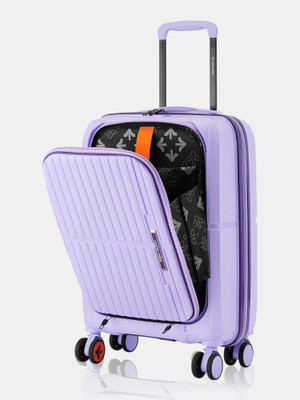 NASHER MILES Springfield HardSide Polypropylene Laptop Compartment Trolley Bag Cabin Suitcase 8 Wheels - 20 inch