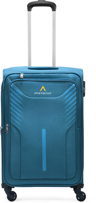 ARISTOCRAT SKYWAY 4W STR 79 (E) TEAL BLUE Expandable  Check-in Suitcase 4 Wheels - 32 inch