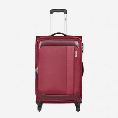 SAFARI SLANT 59 4W RED Expandable  Check-in Suitcase 4 Wheels - 32 inch