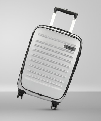 WROGN With Laptop Compartment- Kangaroo Cabin Suitcase 8 Wheels - 22 Inch
