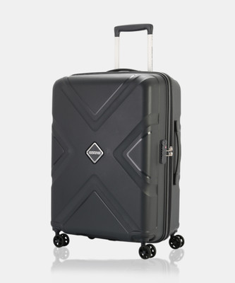 AMERICAN TOURISTER Kross polypropylene Larg trolley bag Dark Slate 68 Cm Check-in Suitcase 4 Wheels - 27 inch