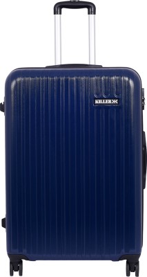 KILLER Classic Light-Weight & Durable Polycarbonate Green Hard Luggage Cabin & Check-in Set 8 Wheels - 28 inch