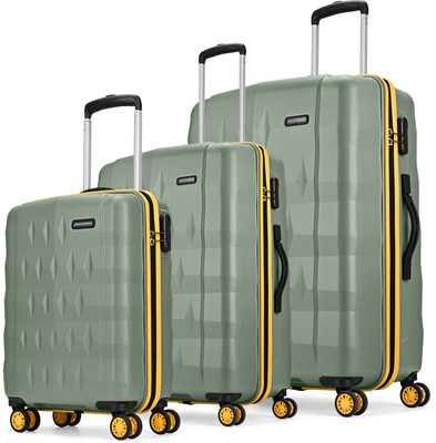 ARISTOCRAT Comet Set of 3 Trolley 56, 66, & 76cm, Small+Medium+Large Hard Luggage, 8-Wheel Cabin & Check-in Set 8 Wheels - 30 Inch ARISTOCRAT Comet Set of 3 Trolley 56, 66, & 76cm, Small+Medium+Large Hard Luggage, 8-Wheel Cabin & Check-in Set 8 Wheels - 30 Inch