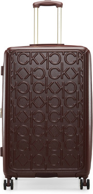 Calvin Klein BIG MONOGRAM Expandable  Check-in Suitcase 4 Wheels - 28 inch
