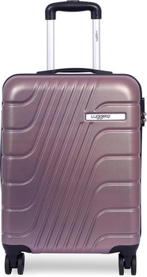 Luggero ETERNAL Light-Weight & Durable Polycarbonate ROSE GOLD Hard Luggage Cabin & Check-in Set 8 Wheels - 20 inch