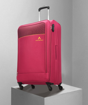 ARISTOCRAT Oasis Plus 4W Str Cb+Md+(E) Red Expandable  Cabin & Check-in Set 4 Wheels - 31 Inch