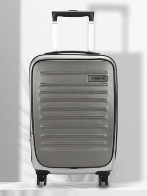 WROGN With Laptop Compartment- Kangaroo Cabin Suitcase 8 Wheels - 22 Inch