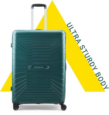 ARISTOCRAT CARNIVAL8 WHEEL 76 GREEN Check-in Suitcase - 30 Inch