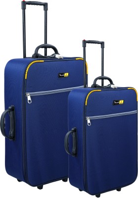 Skysun 20-24 Inch ComboTravel Trolley/Suitcase Bag with 3 Wheels Cabin & Check-in Set 3 Wheels - 24 inch