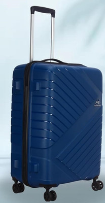 Kamiliant by American Tourister Large Check-in Luggage Bag Wayfare Suitcase Trolley Bag - Navy Blue (79 cm) Check-in Suitcase 4 Wheels - 28 inch