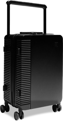ICON Signature Checkin - Black Check-in Suitcase 8 Wheels - 24 Inch