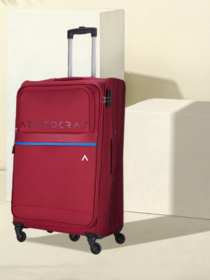 ARISTOCRAT Brezza of 2 (Small 59cm| Medium 68cm) - Trolley Bag Cabin & Check-in Set 4 Wheels - 27 Inch