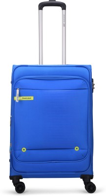 VIP DEXTER 8W STR 69 BLUE Check-in Suitcase 8 Wheels - 27 inch