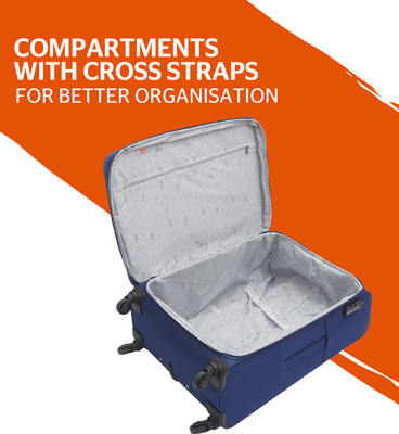 Wildcraft Spectra Expandable  Check-in Suitcase 4 Wheels - 31 inch
