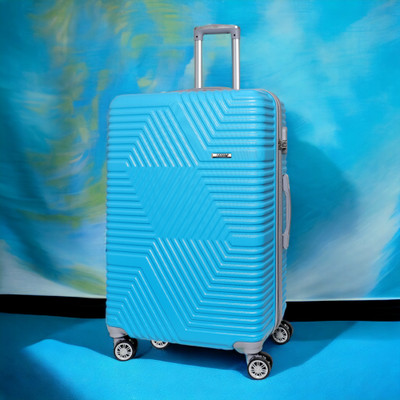 Kandel London Hard Sided ABS and PC 4 Wheel Spinner, Unbreakable Bag with Combi Lock(ZX-2583) Check-in Suitcase 8 Wheels - 30 inch