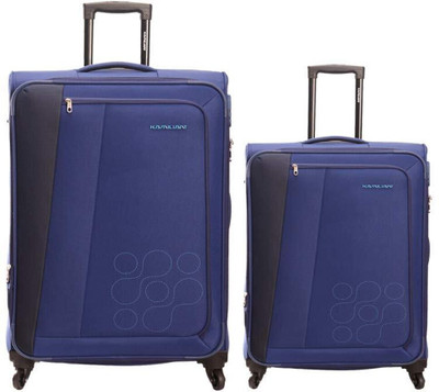 Kamiliant by American Tourister KAM KAMPALA SET ( SMALL & MEDIUM SIZE ) Expandable  Cabin & Check-in Set 4 Wheels - 24 inch