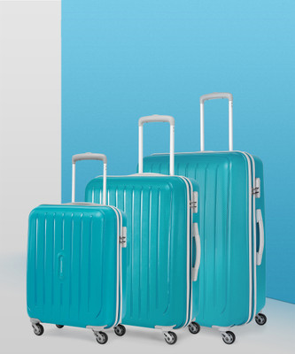 ARISTOCRAT Photon 3P Set (Cabin+Medium+Large) - Trolley Bag Cabin & Check-in Set 4 Wheels - 28 inch