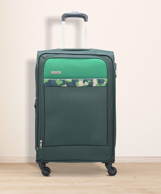ARISTOCRAT Commander 4W Strolly (E) 69 Forest Green Expandable  Check-in Suitcase 4 Wheels - 27 Inch