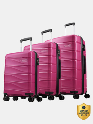 ARISTOCRAT Olympus 3 (Small 55cm | Medium 66cm | Large 77cm) - Trolley Bag Cabin & Check-in Set 8 Wheels - 30 Inch