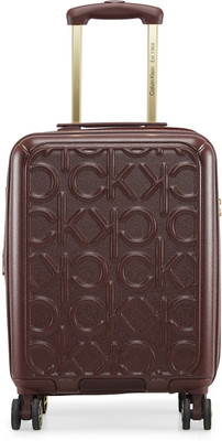 Calvin Klein BIG MONOGRAM Expandable  Cabin Suitcase 4 Wheels - 20 inch