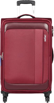 SAFARI SLANT 81 4W RED Expandable  Check-in Suitcase 4 Wheels - 32 inch
