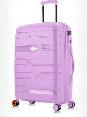 NASHER MILES Paris Hard-sided Polypropylene - Luggage Purple 75cm Trolley bag Check-in Suitcase 8 Wheels - 28 inch