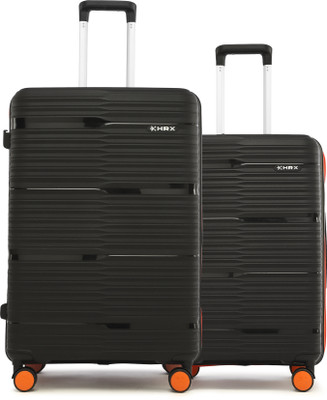 HRX by Hrithik Roshan Zanzibar Cabin & Check-in Set 8 Wheels - 26 inch