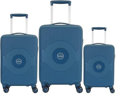 KAMILIANT Suitcase trolley bag set of 3 with 8 wheel & 3 yrs international warranty Check-in Suitcase 8 Wheels - 31 inch