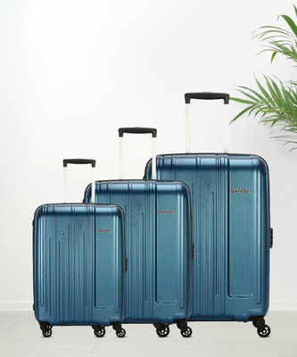 AMERICAN TOURISTER AMT SP Set of 3 (Small 55cm|Medium 66cm| Large 75cm) M.BLU Cabin & Check-in Set 4 Wheels - 30 inch