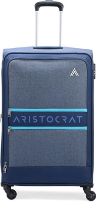 ARISTOCRAT APACHE 4W STROLLY (H) BLUE Check-in Suitcase 4 Wheels - 31 inch