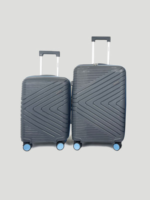 Wildcraft Quartz : Set of 2 (Small 56.2cm | Medium 68.2cm) Cabin & Check-in Set 8 Wheels - 10 Inch