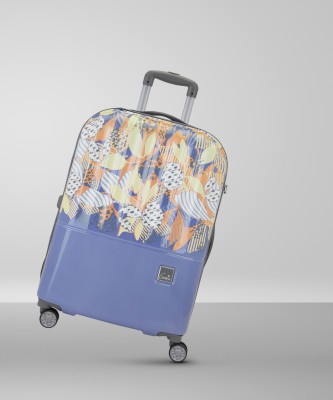 Genie Foliage Lavender is a hard luggage suitcase Check-in Suitcase 8 Wheels - 31 31