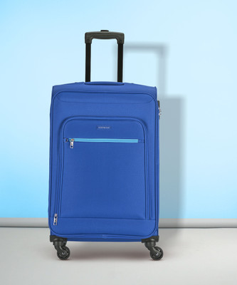 ARISTOCRAT NILE 4W EXP STROLLY 66 BRIGHT BLUE Expandable  Check-in Suitcase 4 Wheels - 27 inch