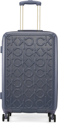 Calvin Klein BIG MONOGRAM Expandable  Check-in Suitcase 4 Wheels - 24 inch