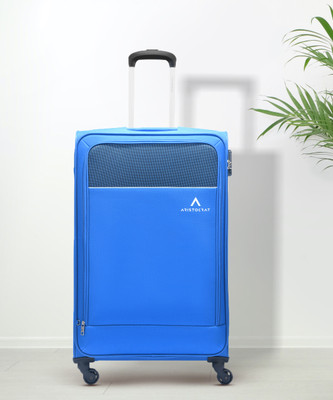 ARISTOCRAT Oasis Plus 4W Str (E) Blue Check-in Suitcase 4 Wheels - 19 Inch