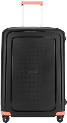SAMSONITE SCURE SPORT SPINNER SP 81 CM BLACK Expandable  Check-in Suitcase 4 Wheels - 32 inch