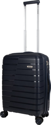 F Gear PPS27 Navy Blue Small Expandable  Check-in Suitcase 8 Wheels - 20 inch