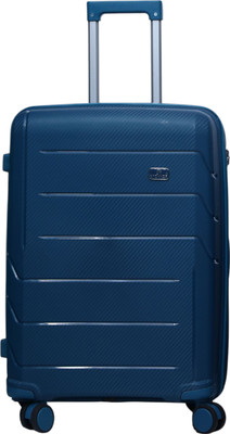 STONNOR Unbreakable Polypropylene 8 Wheel Spinners, with Tsa Lock (SK-05) Check-in Suitcase 8 Wheels - 24 inch