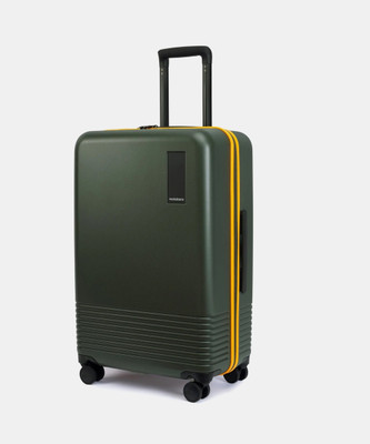 Mokobara The Check-in Medium Luggage Polycarbonate 68 cms Hardsided Suitcase Trolley ( Forest Sunray - Limited Edition )… Check-in Suitcase 8 Wheels - 27 inch