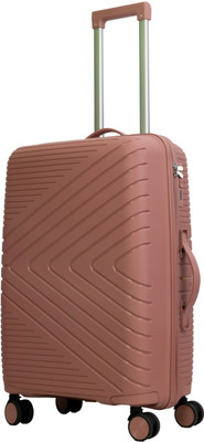 TOURTIER ABS+PC Lightweighted 360° Spinner Wheels, Large Capacity Travel Trolley Bag Cabin Suitcase 4 Wheels - 20 inch