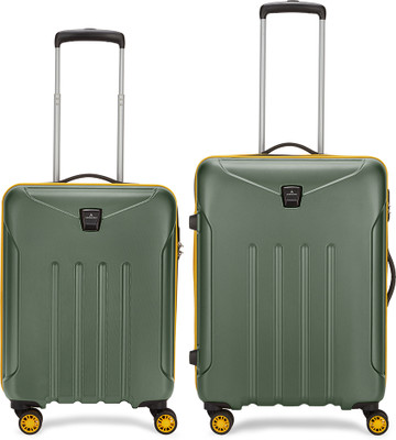 ARISTOCRAT Hard Body Set Of 2 Luggage 8 Wheels – ARISTOFALCON-PROSET 55+65 360 N. TGN – Green For Rs. 3549 @ 89 %