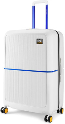 Urban Jungle Caliber Ivory Check-in Suitcase 8 Wheels - 30 inch