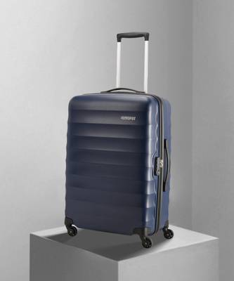 AMERICAN TOURISTER Barcelona Spinner 79 CM Midnight Blue Check in