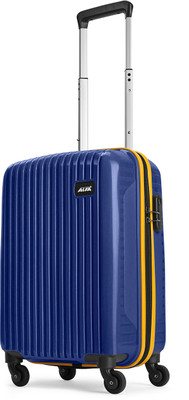 ALFA by VIP Excel Polypropylene | Trolley Bag With Combination Lock Cabin Suitcase 4 Wheels - 21 Inch