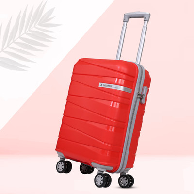 JACY LONDON Hard Sided ABS and PC 8 Wheel Spinners, Expandable Bag with Combi Lock(ZX-2585) Cabin Suitcase 8 Wheels - 22 inch