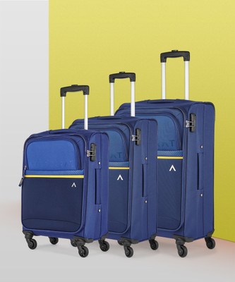 ARISTOCRAT Brezza 3P Set (Cabin+Medium+Large) - Trolley Bag Cabin & Check-in Set 4 Wheels - 31 inch