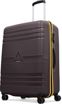 ARISTOCRAT Airstop Pro Suitcase Polypropylene | Trolley Bag With Combination Lock Check-in Suitcase 4 Wheels - 29 Inch