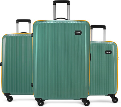 ALFA by VIP Excel Set of 3 (Small 55cm Medium 65cm Large 75cm) Suitcase Cabin & Check-in Set 4 Wheels - 30 Inch