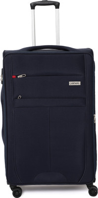CANTABIL Soft Expandable  Overnighter & Briefcase 4 Wheels - 28 inch